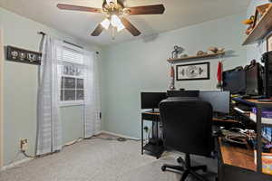 Bedroom 3, great light and good size closet.