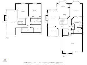 Floor Plans for both teh main floor and the basement