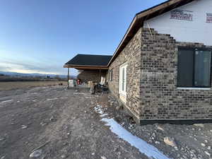 View of snowy exterior