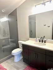 Upper level bathroom