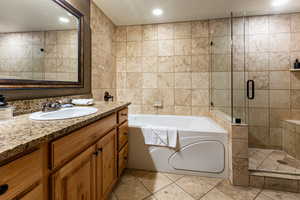 205C Primary features spacious Full bath with a shower