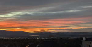 You'll have amazing views of Cache Valley from this perfect spot !