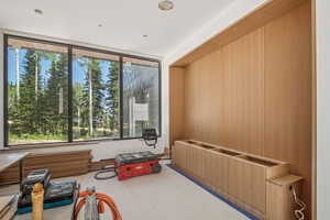 Misc room with plenty of natural light