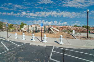 View of community playground