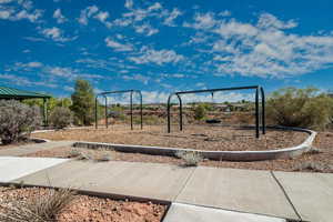 View of community jungle gym