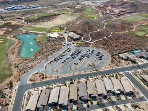 Aerial view with golf course view