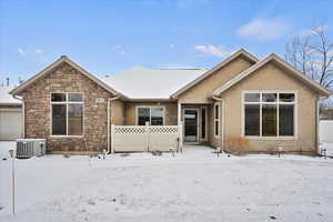 View of ranch-style house