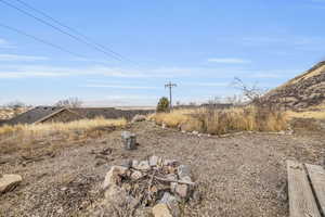 View of yard featuring a rural view