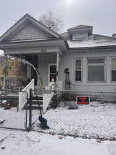 Bungalow with covered porch