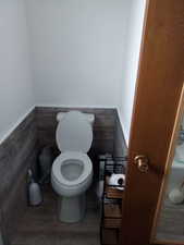Bathroom with toilet