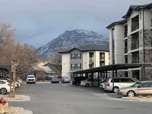 View of road featuring a mountain view