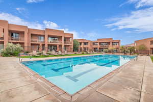 View of swimming pool