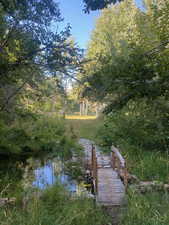 Private Bridge area featuring a water view