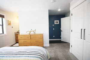 Upstairs Bedroom with Master En-Suite and Laundry Room