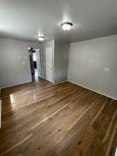 Unit 2 Living room featuring hardwood / wood-style floors