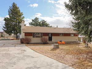 View of ranch-style home