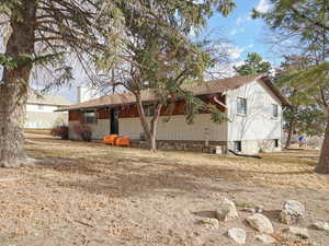 View of rear view of house