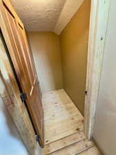 Storage closet in the loft area