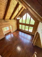 Main floor view from the loft