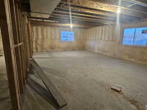 View of basement