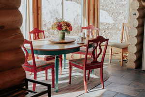 View of dining area