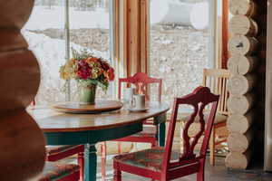 View of dining space