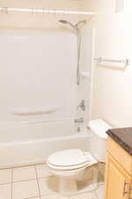 attached bathroom with separate bedroom access