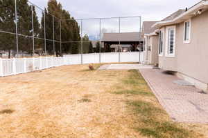 New golf netting just installed
