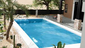 View of swimming pool