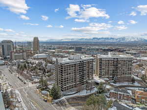 View of city with a mountain view