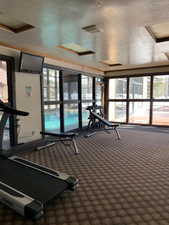 Exercise room located in building B