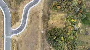 Aerial view of property's location