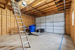 2 car garage for great storage