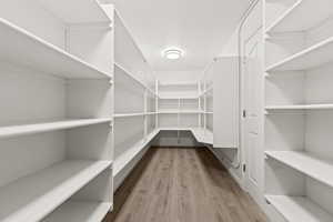 View of storage area