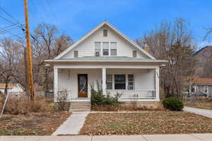 Bungalow-style house featuring a porch