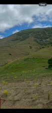 Mountain view with a rural view