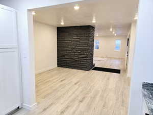 View of formal dining room from kitchen