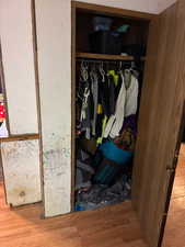 View of closet