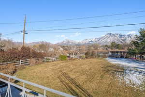 Exterior space featuring a mountain view and a rural view