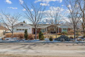 Ranch-style house with a garage