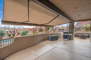 View of patio / terrace featuring grilling area