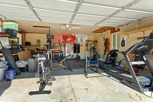 View of exercise area