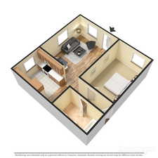 View of room layout