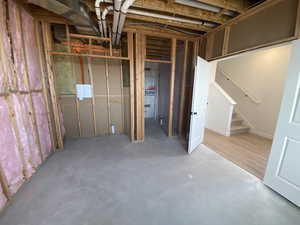 View of basement