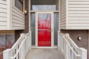 View of property entrance