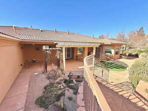 View of rear view of house