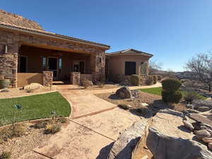 View of rear view of house