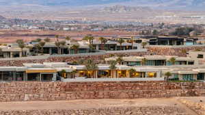 View of property featuring a mountain view