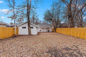 View of rear view of house