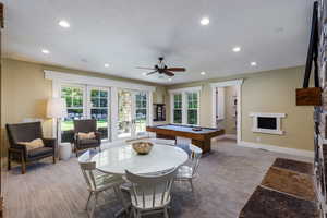 Basement Living Area